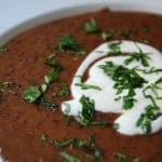 black bean soup