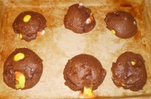 chocolate candy corn cookies3 chocolate candy corn cookies3