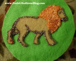 Daniel - Lion ornament