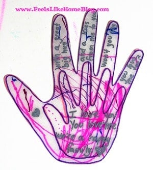 Kissing Hand Craft Kissing Hand Craft