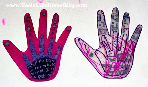 Shrinky Dink hands Shrinky Dink hands
