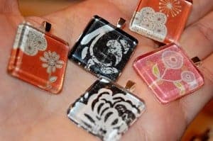 Glass pendants