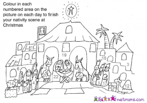 color the advent color the advent
