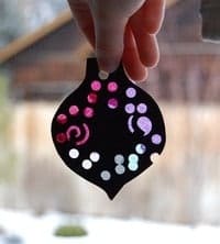 tissue paper ornament tissue paper ornament