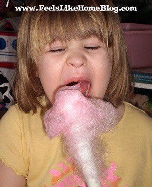 Cotton candy - Carnival Food Cotton candy - Carnival Food