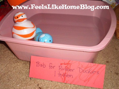 Bobbing for Rubber Duckies Bobbing for Rubber Duckies