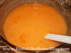 orange pineapple tapioca