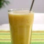 peach banana smoothie