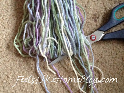 how to make a yarn doll Little House on the Prairie crafts