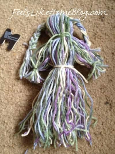 how to make a yarn doll how to make a yarn doll