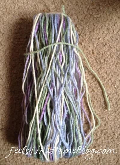 how to make a yarn doll how to make a yarn doll