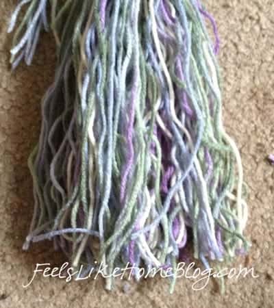 how to make a yarn doll Little House on the Prairie crafts