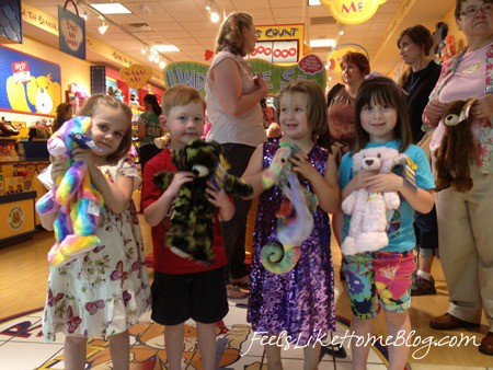 Build-A-Bear Workshop Birthday Party