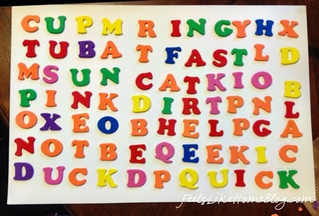 word search for early readers
