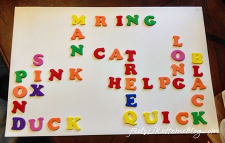 word search for early readers